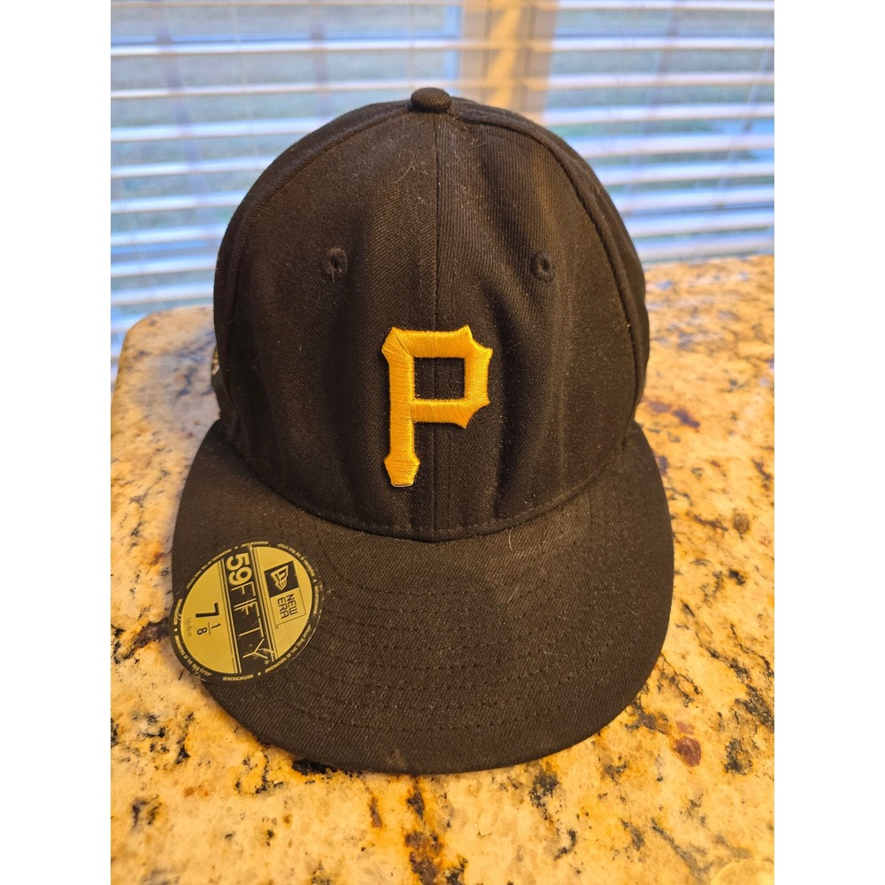 Pittsburgh Pirates New Era 59FIFTY All Star Game Fitted Hat Black Gold 7 1/8